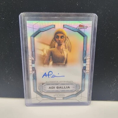 2022 Topps Finest Star Wars Angelique Perrin As Adi Gallia Auto #FA-AP - Image 1 of 2