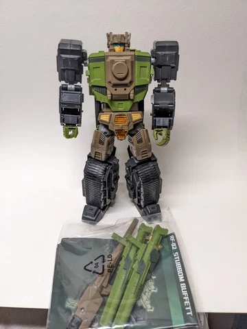 Yes Model YM12 RF-02 Stubborn Buffet aka MakeToys Iron Will aka Not-Hardhead Cover