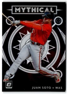 2020 Donruss Optic Mythical Juan Soto #M-13 -  Washington Nationals