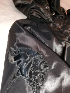 Minnesota Vikings 1/2 Zip Pullover Parka 🦘 Pouch Blackout Starter Jacket Sz XL - Picture 1 of 15