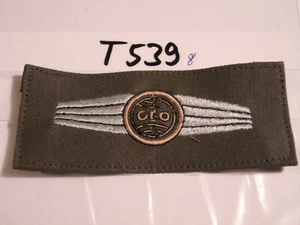 Bundeswehr TTA Militärgeografisches Personal bronze oliv (t539) - Bild 1 von 1