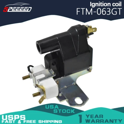 1pcs Ignition Coil FTM-063GT for Mitsubishi Mighty Max Dodge Ram 50 1987-1989 Foto 1 de 4