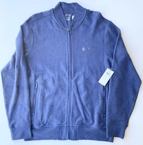 Polo Ralph Lauren Herren Full Zip Bomberjacke Blau Gr. Large Langarm Neu - Bild 1 von 4