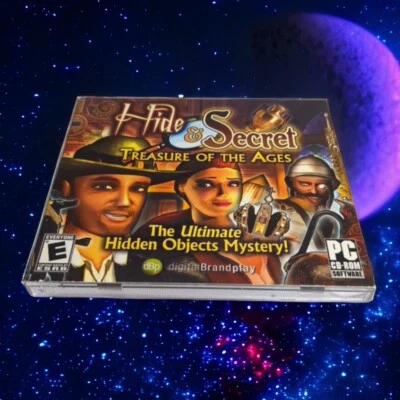 Hide & Secret Treasure of the Ages PC Windows CD-ROM Hidden Objects Game 2008 - Image 1 of 4