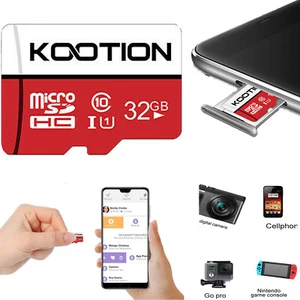 Carte micro SD TF SDHC carte mémoire classe 10 UHS-I pour appareils photo téléphone 32 Go - Photo 1 sur 10