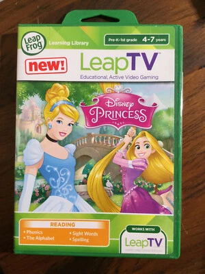 Leapfrog LeapTV Game - Disney Princess - Reading - Image 1 of 2