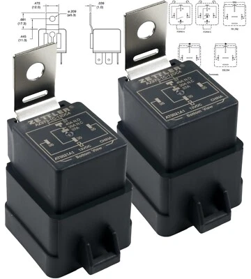 Relé de potencia Zettler Mercury Force CMC Trim 882751A1 3854138 73040 828151,12 V 2 piezas Foto 1 de 4