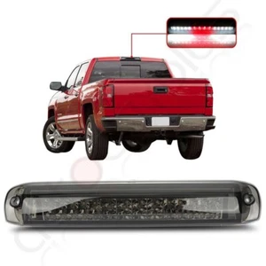 For 1999-2007 Silverado/Sierra Smoke/Clear<LED BAR>Third 3rd Brake+Cargo Light - Picture 1 of 12
