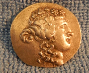 Nordägäische Inseln Thasos nach 146 v. Chr. AR Tetradrachem 16,43 gr. Dionysys - Bild 1 von 6