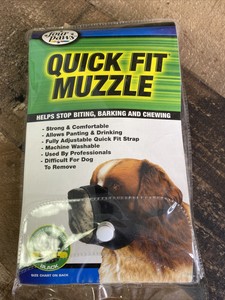 four paws quick fit dog muzzle