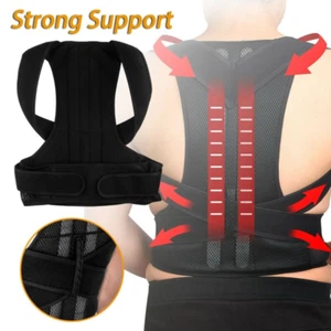 Corrector de postura con soporte de espalda completo para correas de soporte de espalda para superior e inferior blando EE. UU. - Imagen 1 de 13