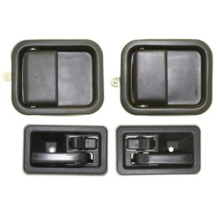 Door Handle Kit For 1991-2004 Jeep Wrangler Front Left and Right Fits Full Door - Picture 1 of 12