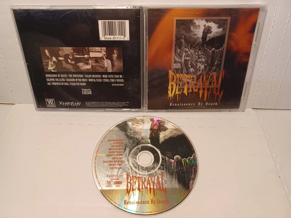 Betrayal - remaissance by death CD ORIGINAL WONDERLAND 1991 - Image 1 of 1
