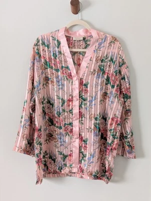 Vestido floral vintage Gold Label Victoria's Secret grande - Imagem 1 de 4