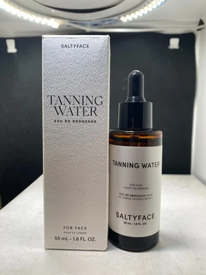 Saltyface Tanning 水 适用于面部灯至中等 1.8 盎司/55 毫升 — 第 1/2 张图片