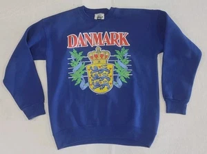Felpa girocollo vintage Lee Danmark taglia grande adulto made in USA - Foto 1 di 7