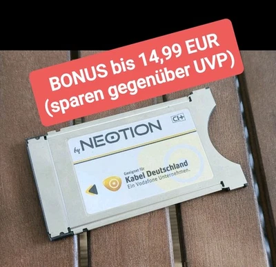 💰 Original Zubehör ✅ Vodafone NEOTION Kabel CI+ Modul  📦DHL  ⛔ kein SMIT CI+ ⛔ - Bild 1 von 4