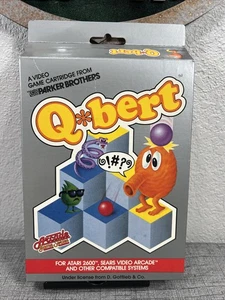 Q*bert (Atari 2600, 1983) BOITE SEULE PAS DE JEU PAS DE MANUEL NICE - Photo 1/24