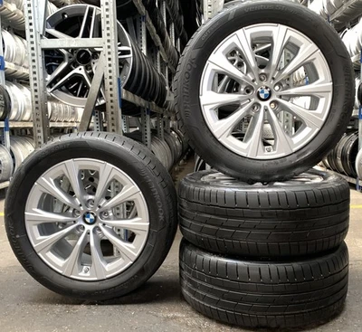 4x Originale BMW Sommerräder 225/50 R17 98Y - per 3er G20 G21 2er G42 4er G22 - Bild 1 von 3