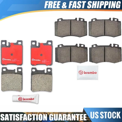 Front & Rear Brembo Ceramic Brake Pads Kit For 2002-2004 Mercedes-Benz C32 AMG - Image 1 of 4
