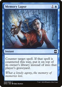 Memory Lapse - 60 C - Eternal Masters MTG - Picture 1 of 1