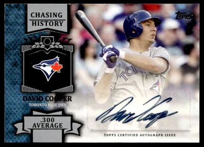 2013 Topps #CHA-DC David Cooper Chasing History Autographs - Image 1 of 2