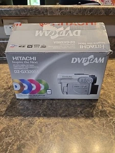 Hitachi DZ-GX3200A 2.1MP DVD Camcorder with 10x Optical Zoom - Picture 1 of 8