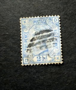 Victoria 1880.2 1/2 d Blue , Plate 23, Wmk 49,sg 157,Cat £35.00. - Picture 1 of 2