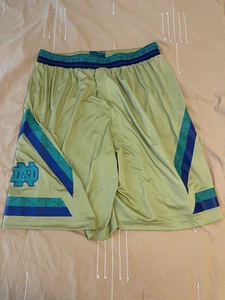 Notre Dame Fighting Irish Shorts Mens Large NCAA Basketball Under Armour - Picture 1 of 4