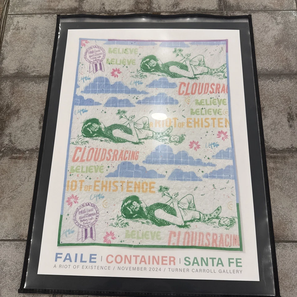 FAILE A Riot of Existence 2024 impresión promocional arte nuevo  Foto 1 de 4