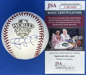 Aubrey Huff Signed Autographed 2010 World Series Baseball w/ JSA COA - Picture 1 of 6