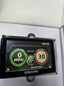 Cámara de tablero Snooper My-SPEED DVR G3 Full HD 1080p con límites de velocidad de la UE LEER - Imagen 1 de 9