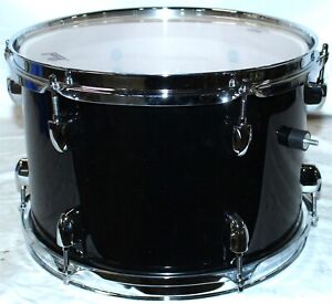 Rack Tom from a Pearl Export Drum Set Black