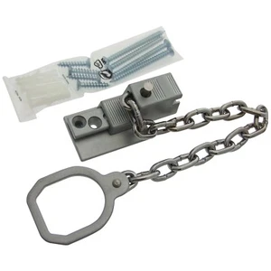 Security Door Chain Lock Protect Burglary Theft Easy Install House Safety T1985 - Picture 1 of 1