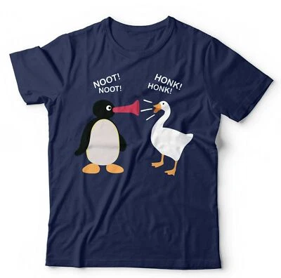 Camiseta Pingu Noot Noot Honk Honk Unisex y Niños Sin Título Ganso Juego Divertido Foto 1 de 4