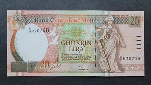 Malta 20 Lira 1994, UNC, P-48 - Bild 1 von 6