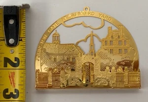 Johnston Gate at Harvard Yard Shreve Crump and Low Christmas Ornament 3D Design - Picture 1 of 17