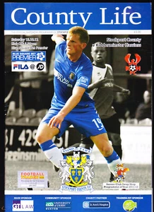 2012/13 STOCKPORT COUNTY V KIDDERMINSTER HARRIERS 13-10-2012 Blue Square Premier - Picture 1 of 1
