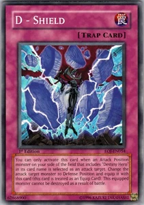 Yu-Gi-Oh TCG D - Shield EOJ-EN054 1st Edition Regular Common Card NM - Picture 1 of 2
