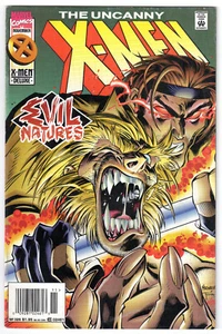 The Uncanny X-Men #326 (noviembre de 1995, Marvel Comics) Gambito Vs Sabertooth - Imagen 1 de 2