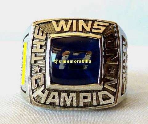 2002 NASCAR THE WINSTON CHAMPION CHAMPIONSHIP RING RYAN NEWMAN MOBILE RACING 10K Cover
