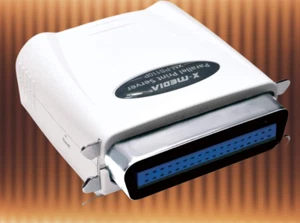 X-MEDIA XM-PS110P 1-Port 10/100Mbps Fast Ethernet Parallel Print White - Picture 1 of 1