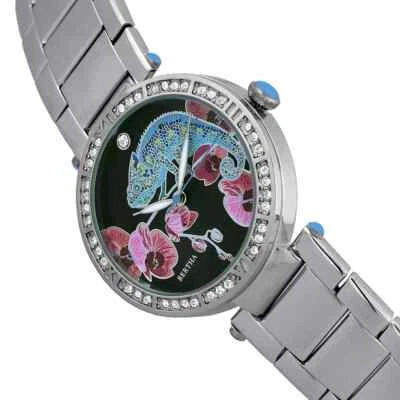Bertha Camilla Mother-Of-Pearl Bracelet Watch - Silver NEW IN BOX - Image 1 of 3