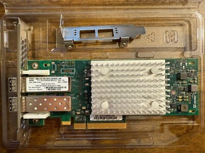 QLE2742-HP 868141-001 P9M76A HPE SN1600Q 32GB DUAL PORT FC HBA P9M76-63001 - Image 1 of 2