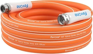 Fevone Garden Hose 3 ft x 5/8", Hose Reel Leader Hose, Lead In Water Hose - Picture 1 of 9