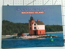 Round Island Lighthouse  Postcard   Michigan Mackinac Island #9