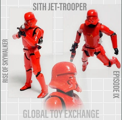 STAR WARS BLACK SERIES 6 INCH FIGURE HASBRO SITH JET-TROOPER Cover