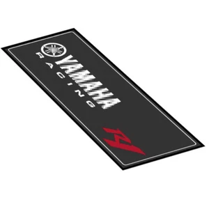  For Yamaha Racing Race 31'' x 87'' Motorcycle Garage Floor Pit Mat Workshop - Picture 1 of 5