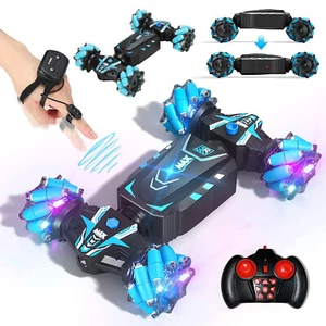 Ferngesteuertes Auto mit Handsteuerung,4WD RC Stunt Auto Twist Auto mit Licht - Bild 1 von 12