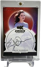 Erica Durance Alura Zor-El CZX Crisis on Infinite Earths Autograph Card #67/125
